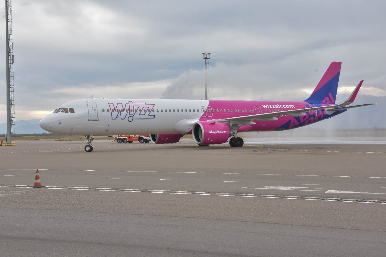 ქუთაისის საერთაშორისო აეროპორტიდან ავიაკომპანია „Wizz Air“-ის მიერ ახალი ფრენები დაიწყო